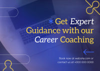 Modern Career Coaching Postcard Image Preview