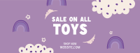 Kiddie Toy Sale Facebook cover Image Preview