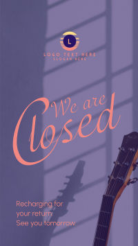 We're Closed Instagram Reel Design