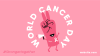 Cancer Peace Sign Facebook event cover Image Preview