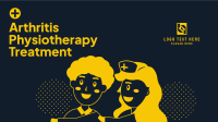 Elderly Physiotherapy Treatment Facebook Event Cover Design