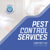 Straight Forward Pest Control Instagram Post Design