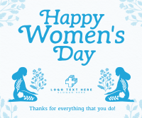 Rustic International Women's Day Facebook post Image Preview