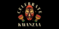 Kwanzaa African Mask  Twitter post Image Preview