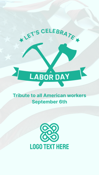 Labor Day Badge Facebook story