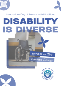 Disabled People Matters Poster Image Preview