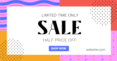 Flashy Limited Time Sale Facebook ad Image Preview
