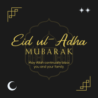 Blessed Eid ul-Adha Instagram post Image Preview