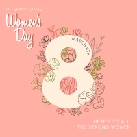 Womens Day Flowers Instagram Post Brandcrowd Instagram Post Maker 6786