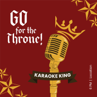 Karaoke King Instagram post Image Preview