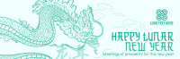 Prosperous Lunar New Year Twitter header (cover) Image Preview