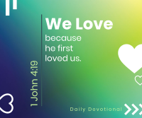 We love Facebook post Image Preview