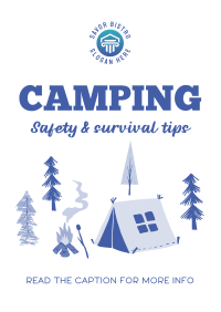 Cozy Campsite Flyer Image Preview