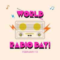 Radio Day Celebration Linkedin Post Image Preview
