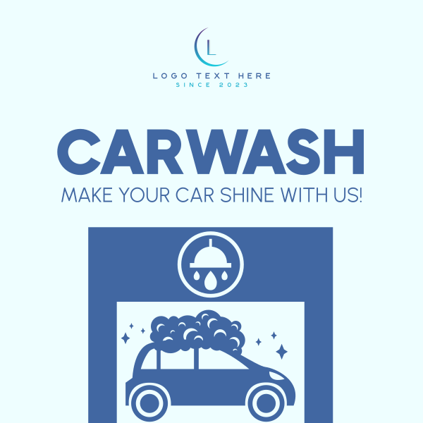 Car Cleaning Service Instagram Post Design Image Preview