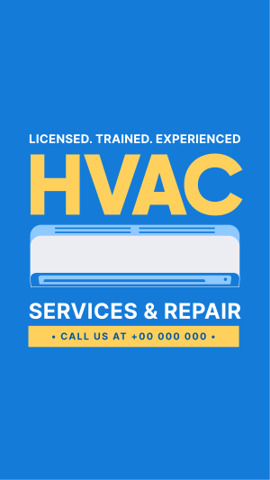 HVAC Expert Facebook story Image Preview