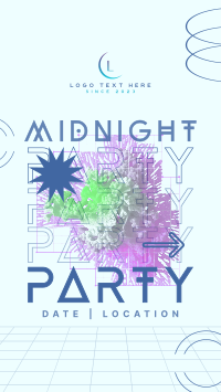 Put Your Hands Up in this Party Instagram Story Design