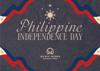 Traditional Philippine Independence Day Postcard Image Preview