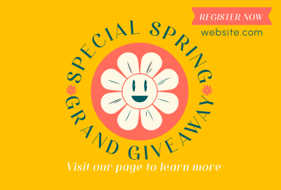 Spring Giveaway Pinterest board cover Image Preview