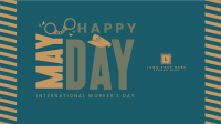 Worker's Day Event Facebook Event Cover Design