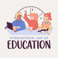 Students International Education Day Instagram Post Design