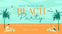 It's a Beachy Party Animation Image Preview