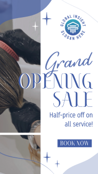 Salon Opening Discounts Facebook story Image Preview