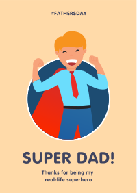 Super Dad Flyer Image Preview