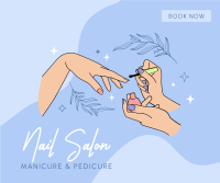 Beautiful Nail Salon Facebook Post Image Preview