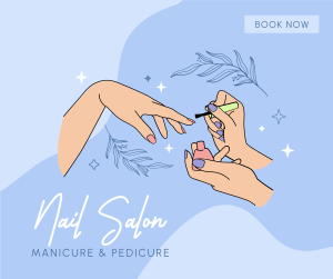 Beautiful Nail Salon Facebook Post Image Preview