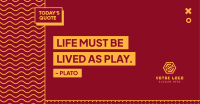 Today's Quote Facebook ad Image Preview