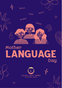 Mother Language Celebration Flyer Image Preview