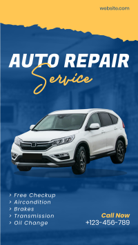 Auto Repair ripped effect Instagram story Image Preview