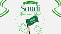 Raise Saudi Flag Facebook event cover Image Preview