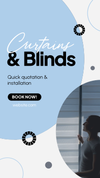 Curtains & Blinds Installation TikTok Video Image Preview