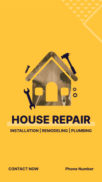 House Repair Company Instagram story Image Preview
