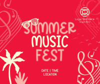 Fun Summer Playlist Facebook post Image Preview