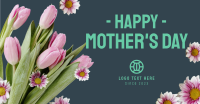 Tulips & Daisies Mother's Day Facebook Ad Design