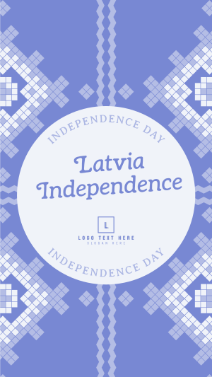 Traditional Latvia Independence Instagram story Image Preview