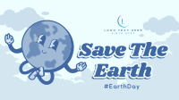 Modern Earth Day Facebook event cover Image Preview