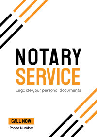 Online Notary Service Poster Image Preview
