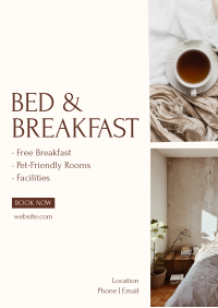 Bed and Breakfast Services Poster Image Preview