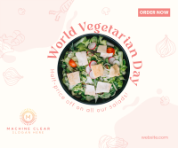 World Vegetarian Day Facebook post Image Preview