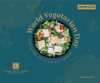 World Vegetarian Day Facebook post Image Preview