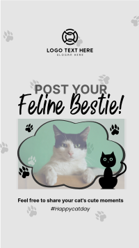 Cat Appreciation Post  Facebook Story Design