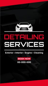 Car Detailing Services Facebook story Image Preview