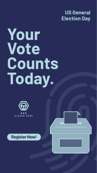 Drop Your Votes Facebook story Image Preview