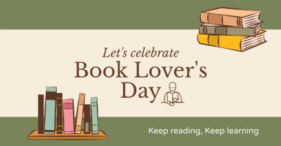 Book Lovers Celebration Facebook ad Image Preview