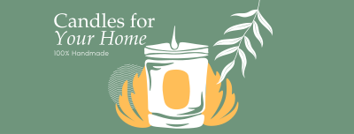 Boho Candle Collection Facebook cover Image Preview