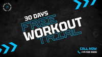 30 Days Workout Facebook event cover Image Preview